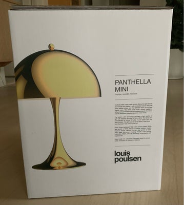 Lampe, Louis Poulsen Panthella 250 mini, Messing/brass. Helt ny, har ikke været pakket ud. Fået den 