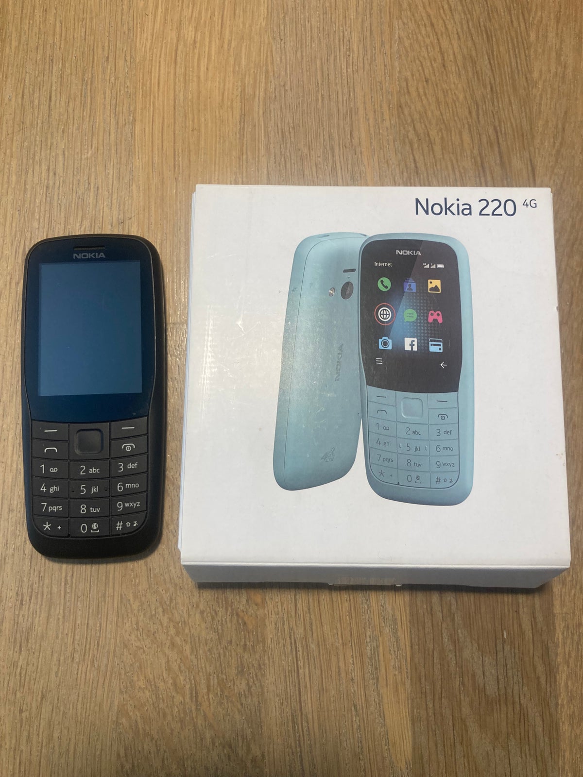 Nokia Nokia 220 Dual SIM - Sort, 16mb , Perfekt – dba.dk – Køb og Salg af  Nyt og Brugt