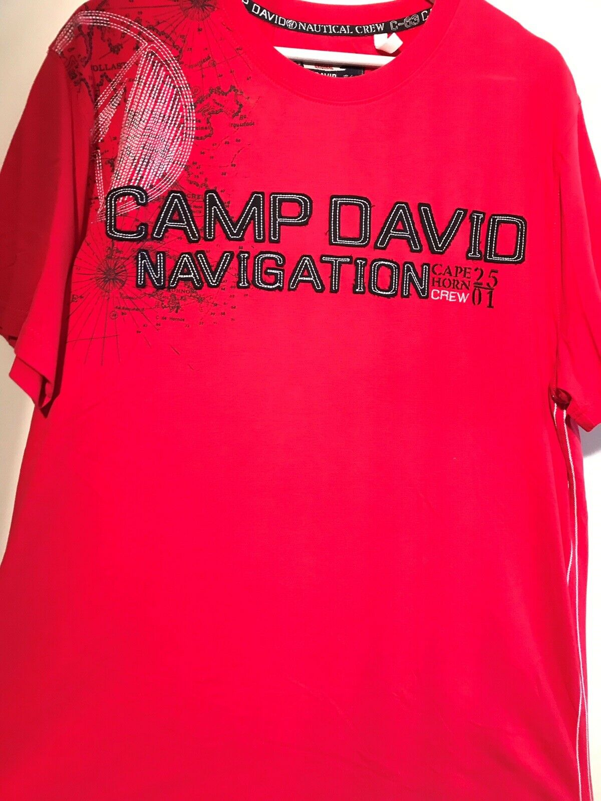Knop Kommunikationsnetværk Nord T-shirt, Camp David, str. XXL – dba.dk – Køb og Salg af Nyt og Brugt