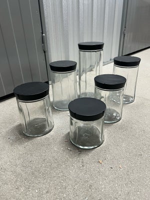 Opbevarings glas , Rosendahl, 6 stk næsten ubrugt 

450kr samlet 

90kr stk 