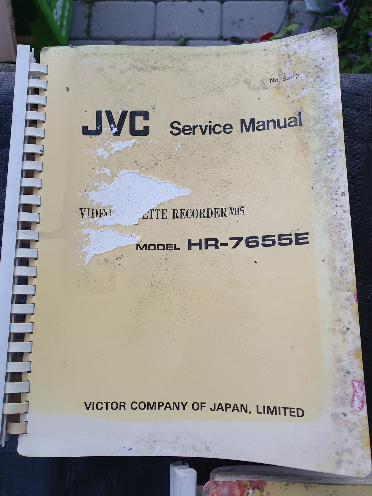 1 samling af JVC service manuel VSH video, JVC, Rimelig