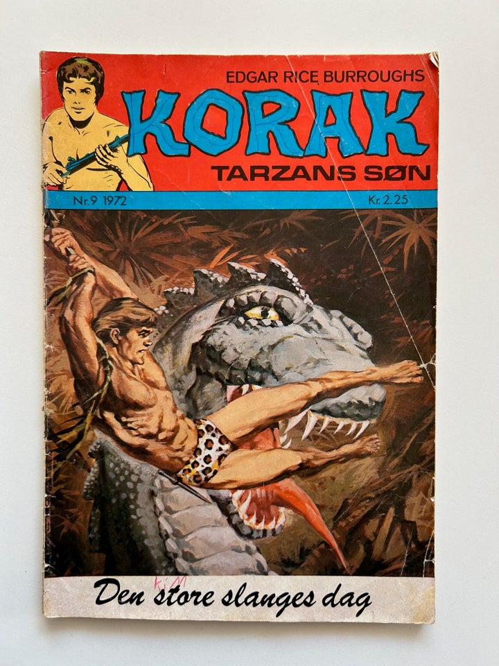 Korak Tarzans søn, Tegneserie