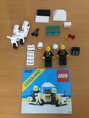 Lego City, 6522, 6522 - Lego - Highway Patrol - 1987

Komplet i god stand. Enkelte print-dele er fal