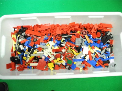 Lego blandet, Blandede klodser, 3 kg blandede legoklodser. Lego fra før år 2000. 