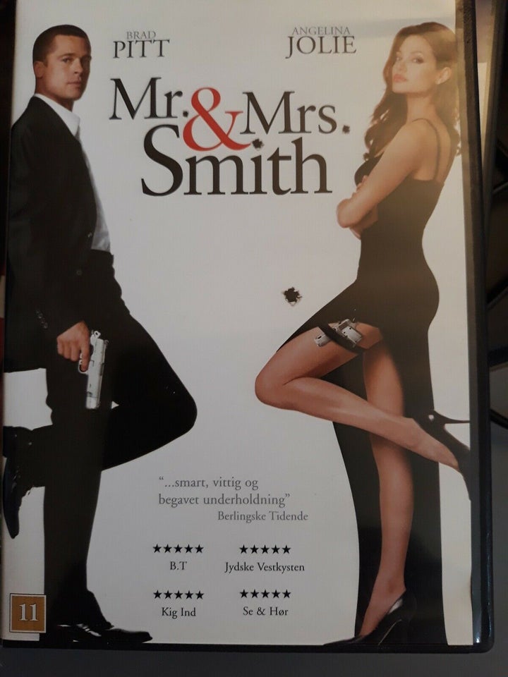Mr & Mrs Smith, DVD, action
