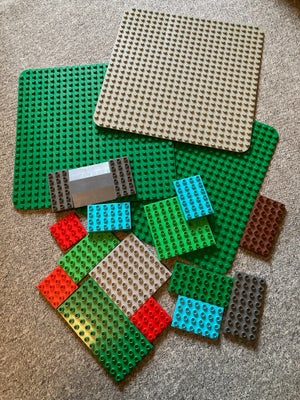 Lego andet, Lego duplo byggeplader