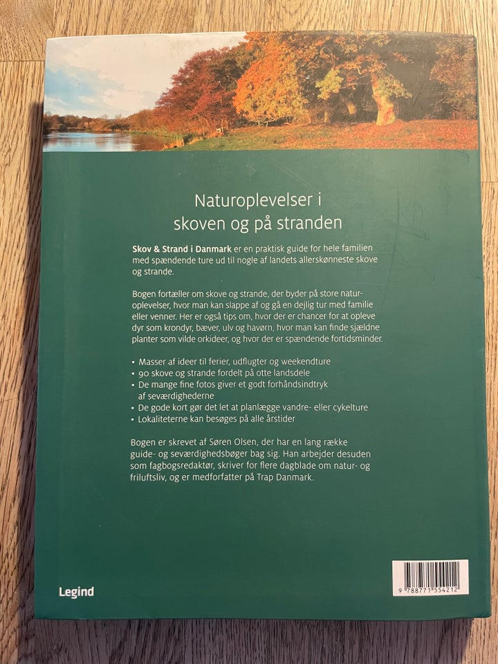 Skov & strand i Danmark, Søren Olsen, emne: rejsebøger