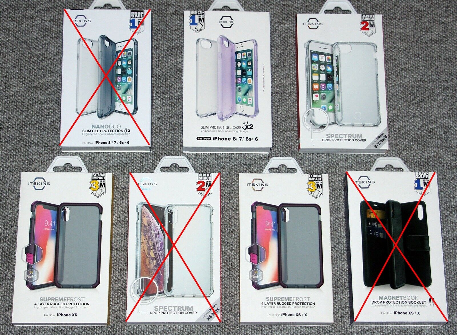 ITSKINS Supreme Clear Protect cover iPhone Xs Max - Mackabler.dk