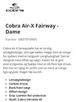 Kølle, grafit, Cobra Air-X