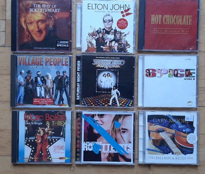 Rod Stewart, Gary Moore, Elton John, ..... : The Best of... - The Collection, rock, Vedhæftede CD'er