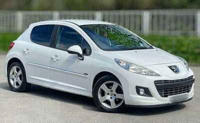 Peugeot 207, 1,6 HDi 110 Premium, Diesel, 2008, km 300000, hvid, træk, klimaanlæg, aircondition, ABS