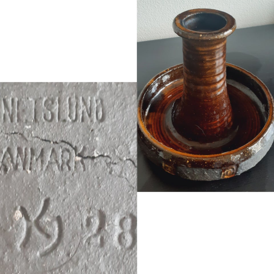 Keramik, Lysestage og fyrfadsstage, Hegnetslund af Kaj