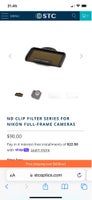 ND clip filter, STC, ND64