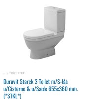 Toilet, Duravit Starck