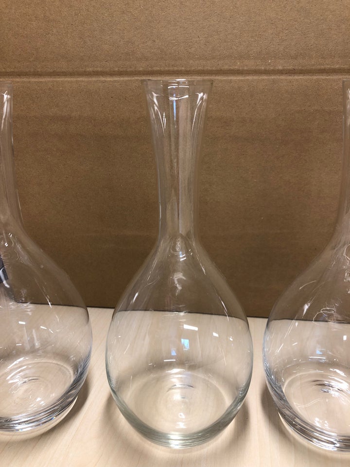 Glas, 4 karafler, Holmegaard plus ukendt