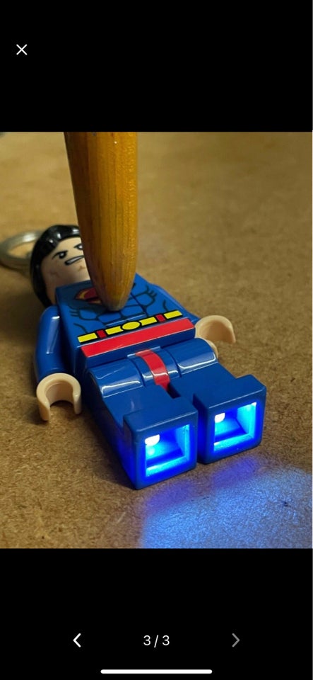Lego Super heroes, Superman Nøglering og Lommelygte