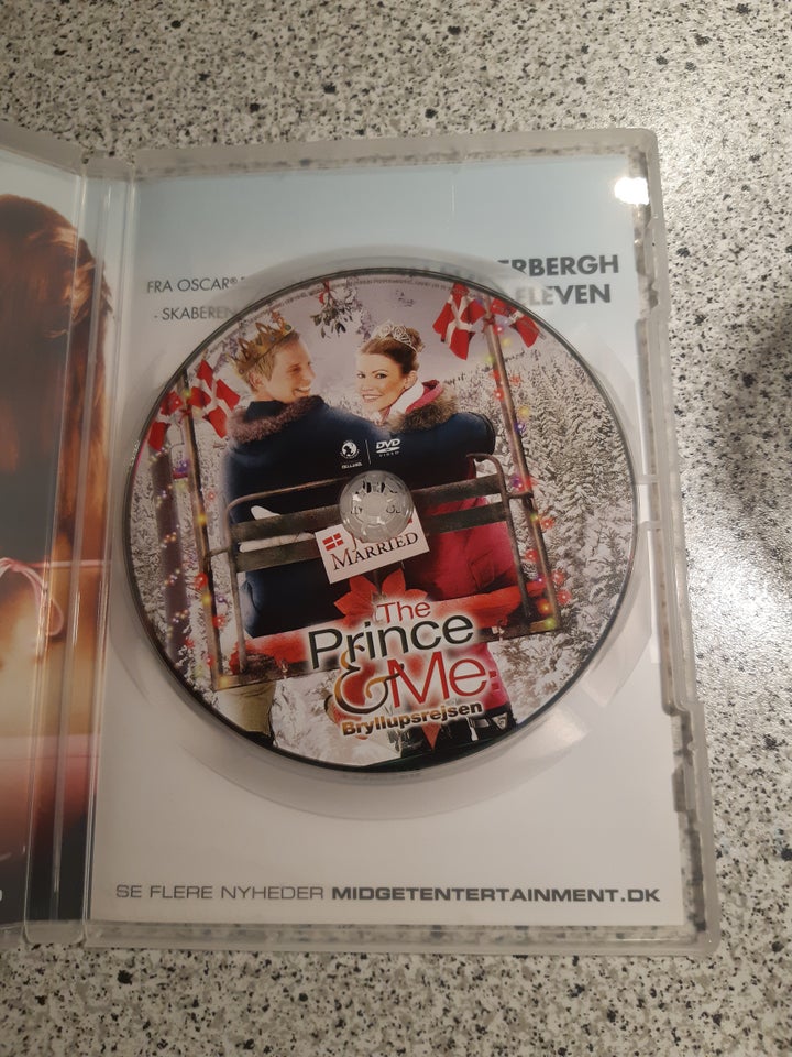 The Prince and me : Bryllupsrejsen, DVD, komedie