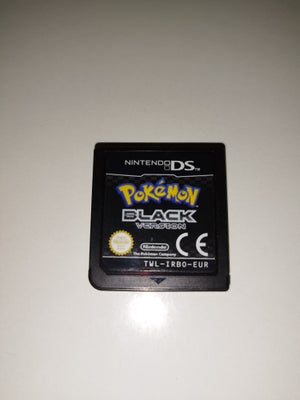Pokemon Black, Nintendo DS, rollespil, Sælger dette Pokemon Black til Nintendo ds

Prisen er 275,-