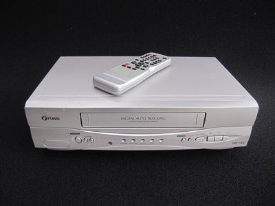 VHS videomaskine, Funai, 29A-250, Perfekt, 

- Incl. fjernbetjening,
- Kan afspille SP & LP,
- 2 x S