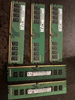 Blandet ram , 8gb ddr4 , DDR4 SDRAM