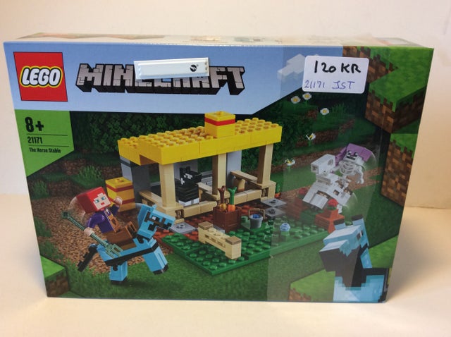 Lego Minecraft, 21171, The horse stable.
Helt ny og uåbnet…