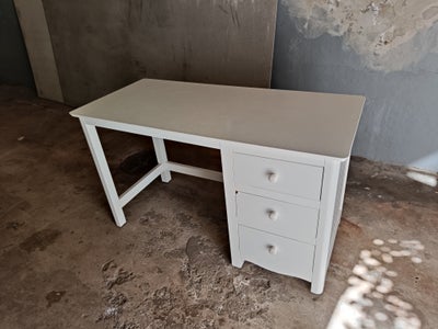 Skrivebord, Selling a white table with 3 drawers for (school) work.