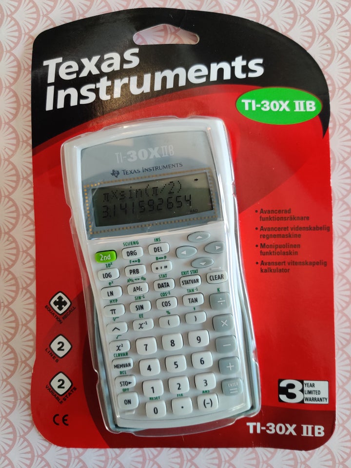 Texas Instrument TI-30X IIB