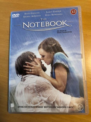 The Notebook, instruktør Nick Cassavetes, DVD, drama, En af de ultimative bedste kærlighedshistorier