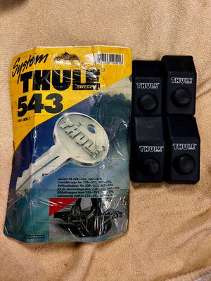 Tagbøjler, Thule 543, Komplet Thule låsesæt til model 328, 353, 367, og 370

#Thule