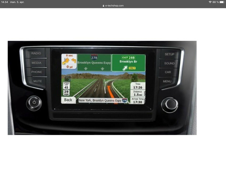 Navigation/GPS, Andet mærke Octavia 3 / Golf 7
