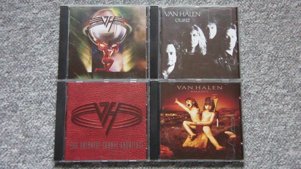 Van Halen: CD'er, rock