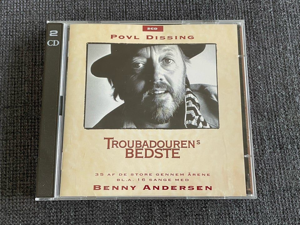 Povl Dissing: Troubadourens Bedste (2CD), pop