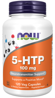 Kosttilskud, 5-HTP 100 mg 120 cap fra Now