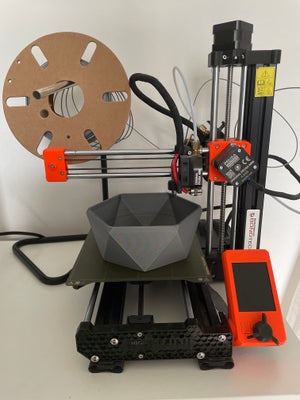 3D Printer, Prusa , Mini+, Perfekt, Virker meget fint,og har det sidste Bondtech extruder installere