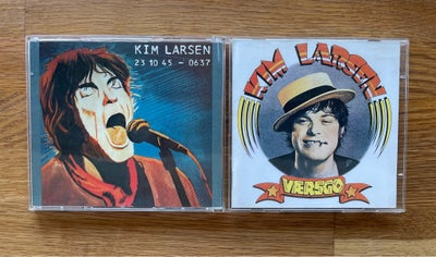 Kim Larsen: Værsko, rock, Kim Larsen . Værsgo og  23 10 45 - 06 37 .
2 album i 1 .
Fin stand.
Kan se