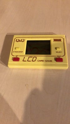 Q&Q LCD Card game, spillekonsol, Rimelig, Gamle bip bip spil virker fint 