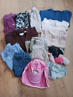 Blandet tøj, Tøjpose - pigepakke, Zara - Wheat mm.