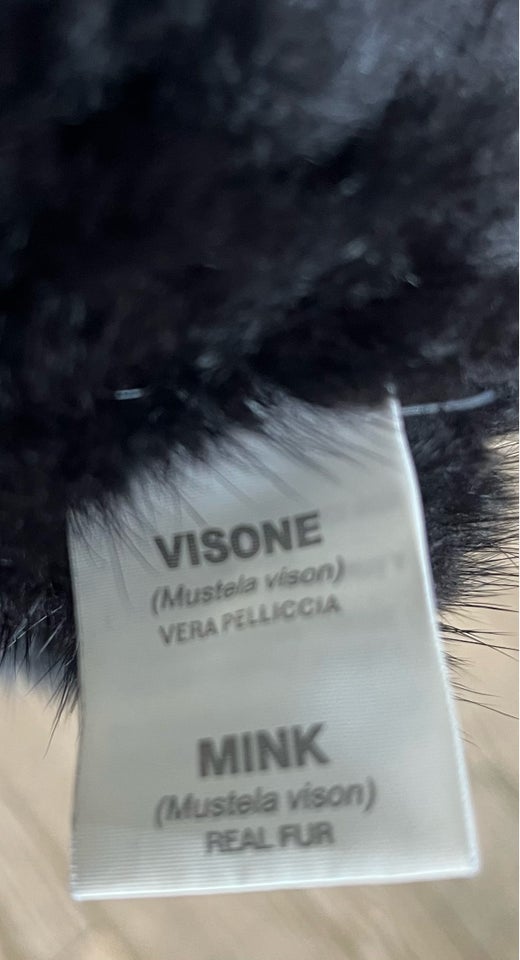 Vest, Sort mink vest, ??