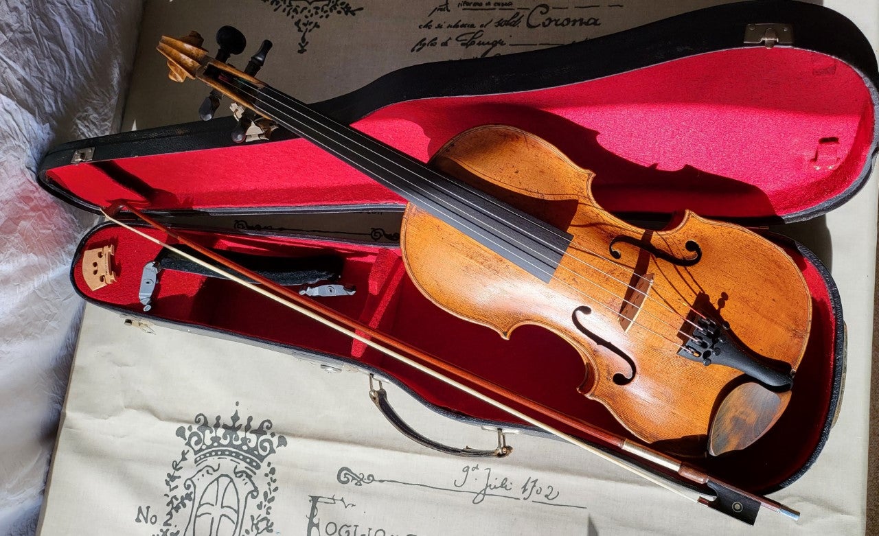 Violin nyistandsat , Tysk violin – – Salg af Nyt Brugt