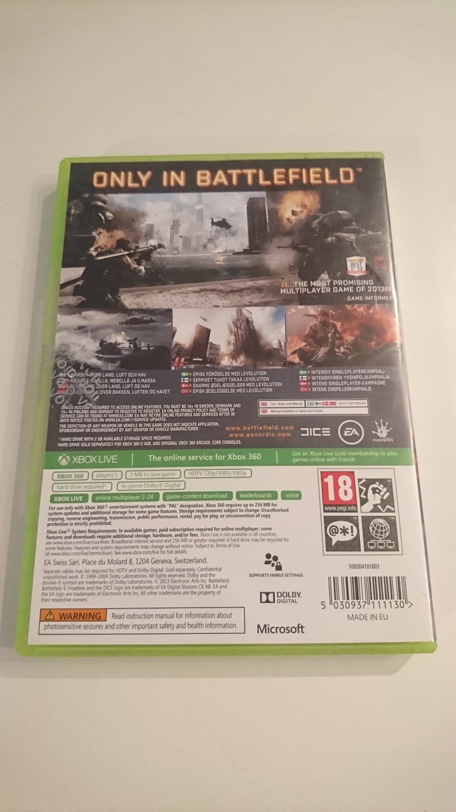 Battlefield 4, Xbox 360, FPS