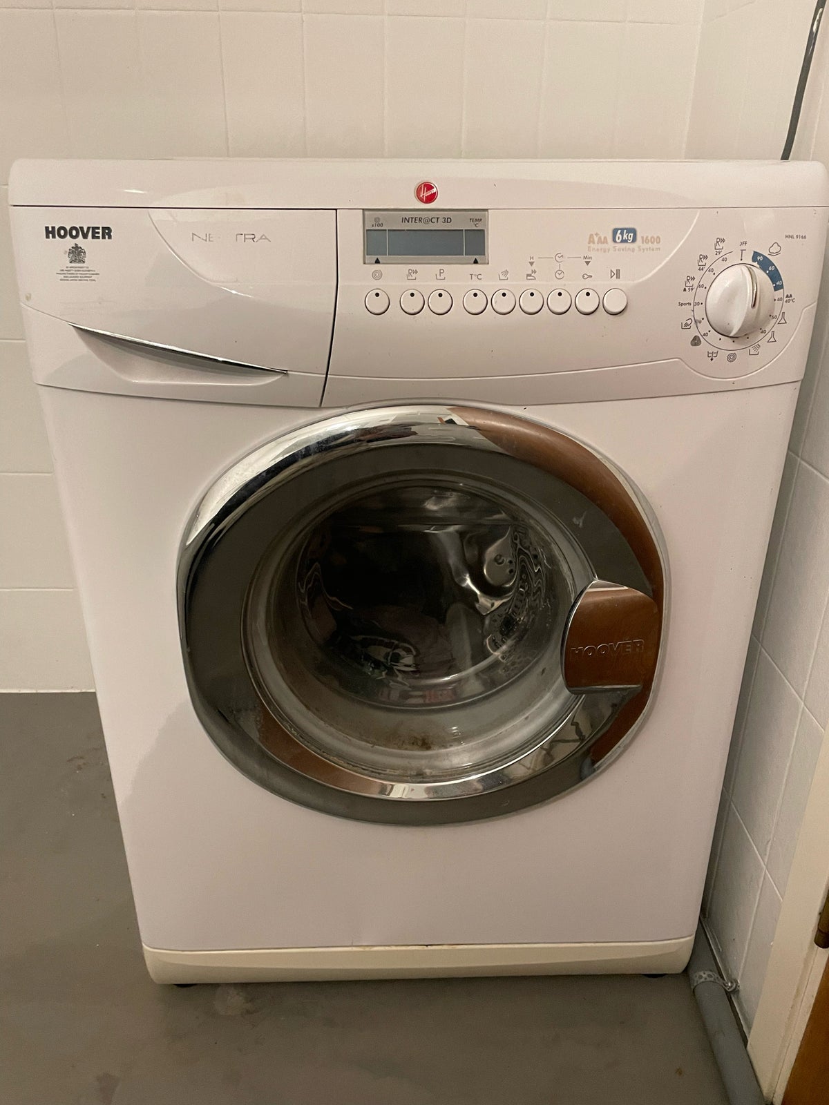 Hoover vaskemaskine, vaske/tørremaskine