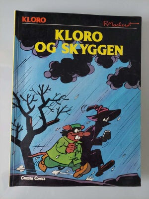 Tegneserier, Kloro og Skyggen, Kloro og Skyggen 1.udgave 1.oplag fea 1980.
Læst med få brugsspor.

K