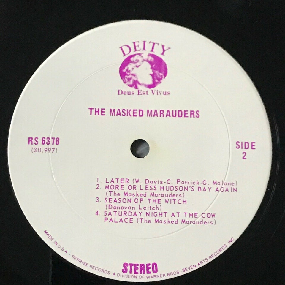 LP, The Masked Marauders, Samme