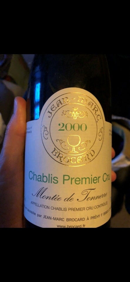 Vin og spiritus, Chablis premier cru 2000 - 3 flasker