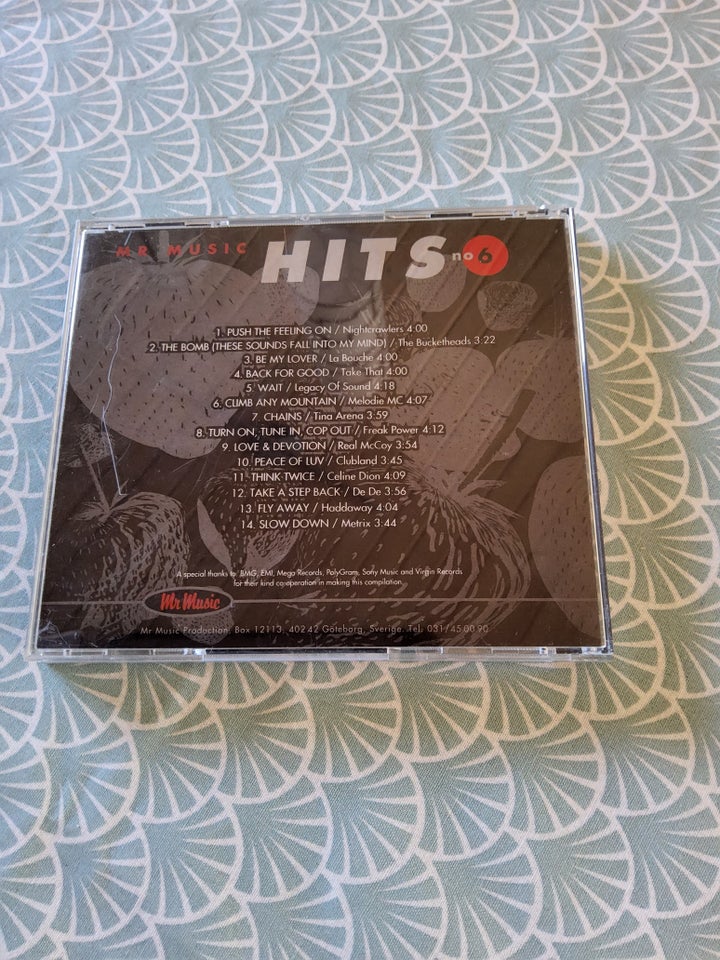 Div.: Mr. Music Hits 6 1995, andet