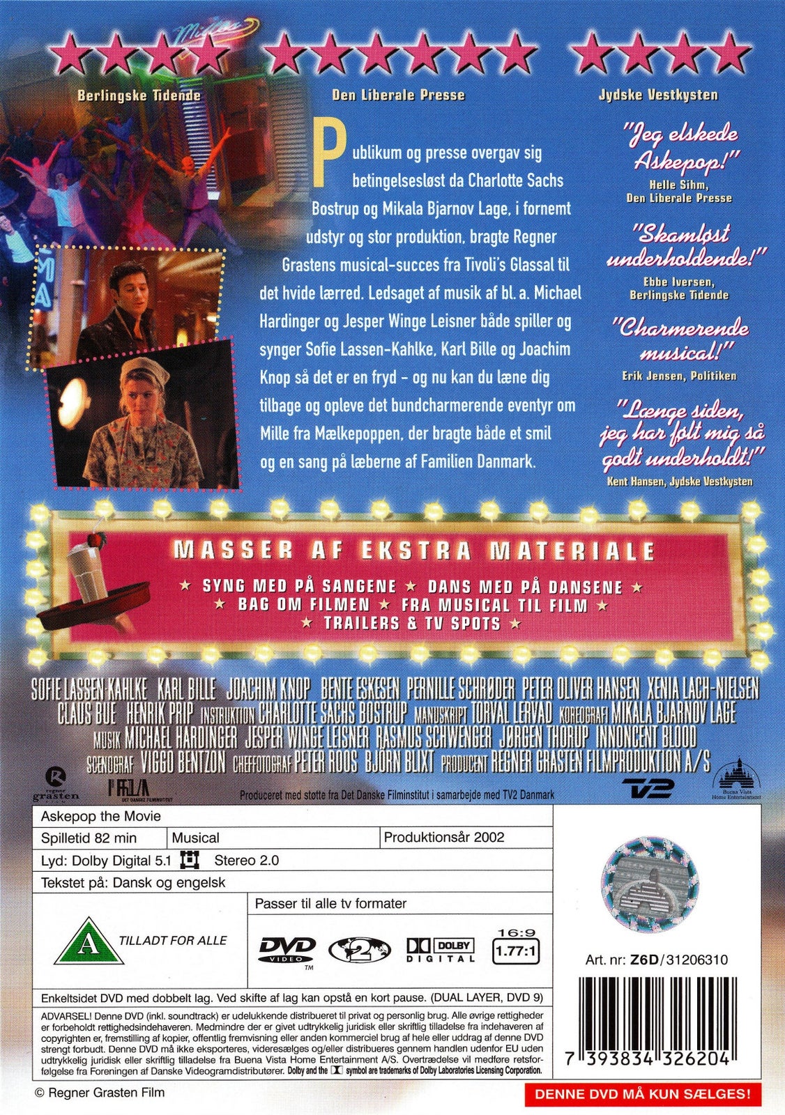 Askepop - The Movie (2002), instruktør Charlotte Sachs