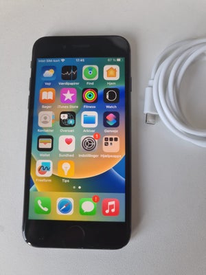 iPhone SE 2. generation, 128 GB, hvid, Perfekt, den ikke har været stjålet. Den er ikke koblet til n