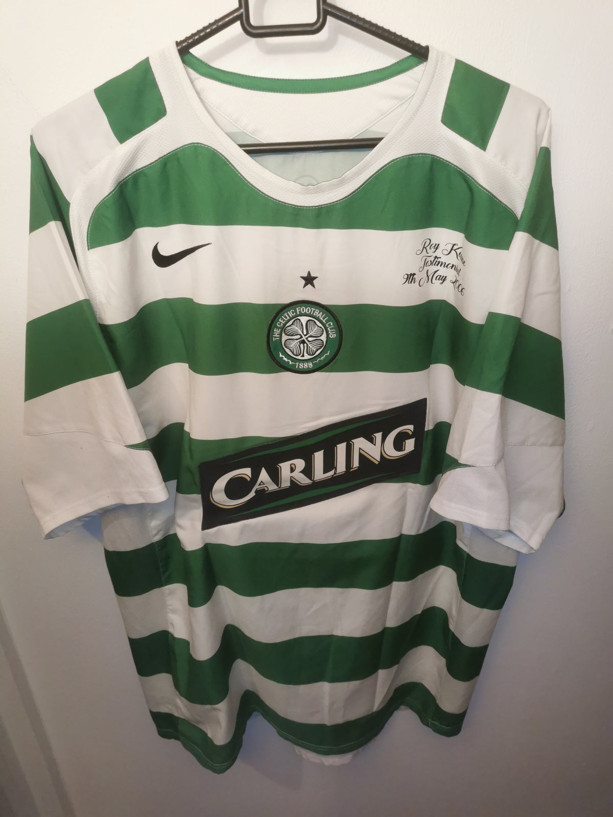 Fodboldtrøje, Roy Keane Celtic FC trøje, Nike