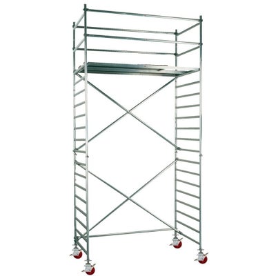 Rullestillads, Jumbo, Jumbo rullestillads udlejes.
Dybde 1,4 m Brede 3,1 m 
Kan bygges op i platform