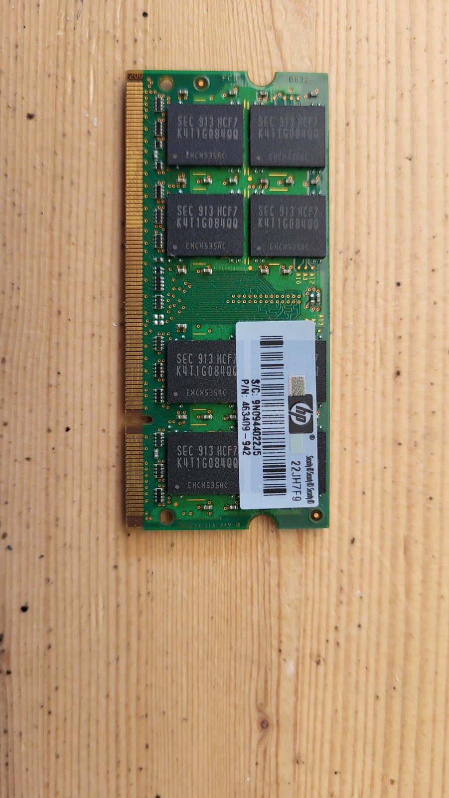 Samsung, 2x2GB, DDR2 SDRAM